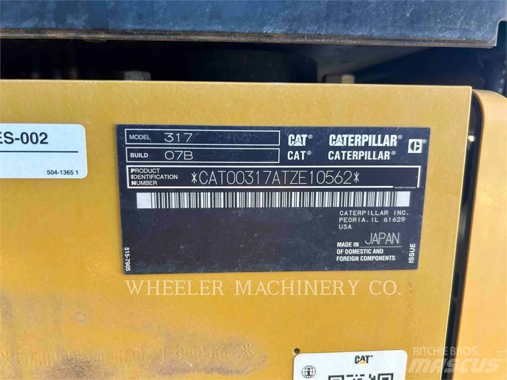 CAT 317 TH 履帶式 挖土機/掘鑿機/挖掘機