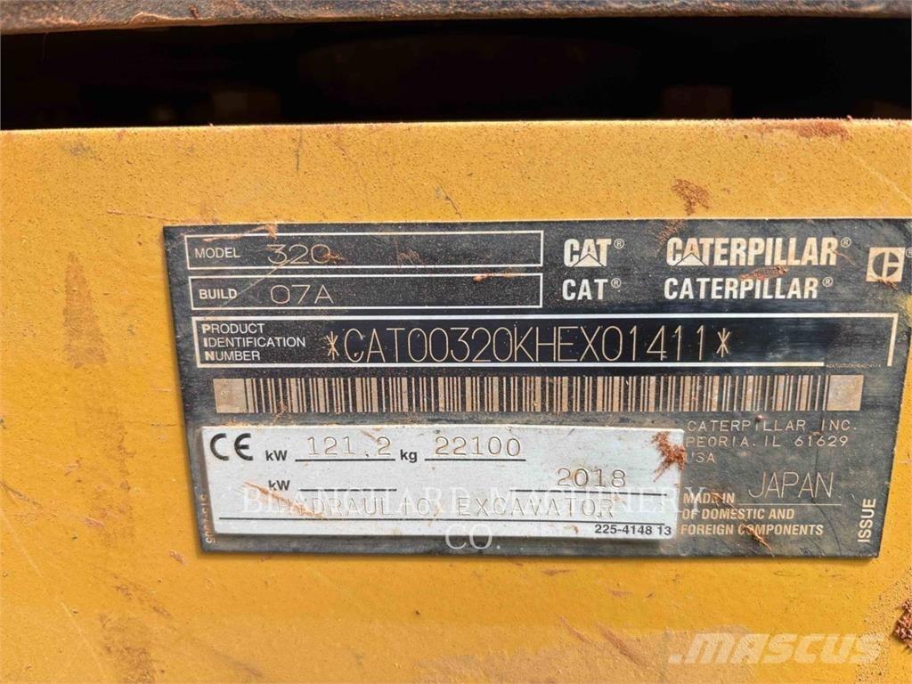 CAT 320 履帶式 挖土機/掘鑿機/挖掘機