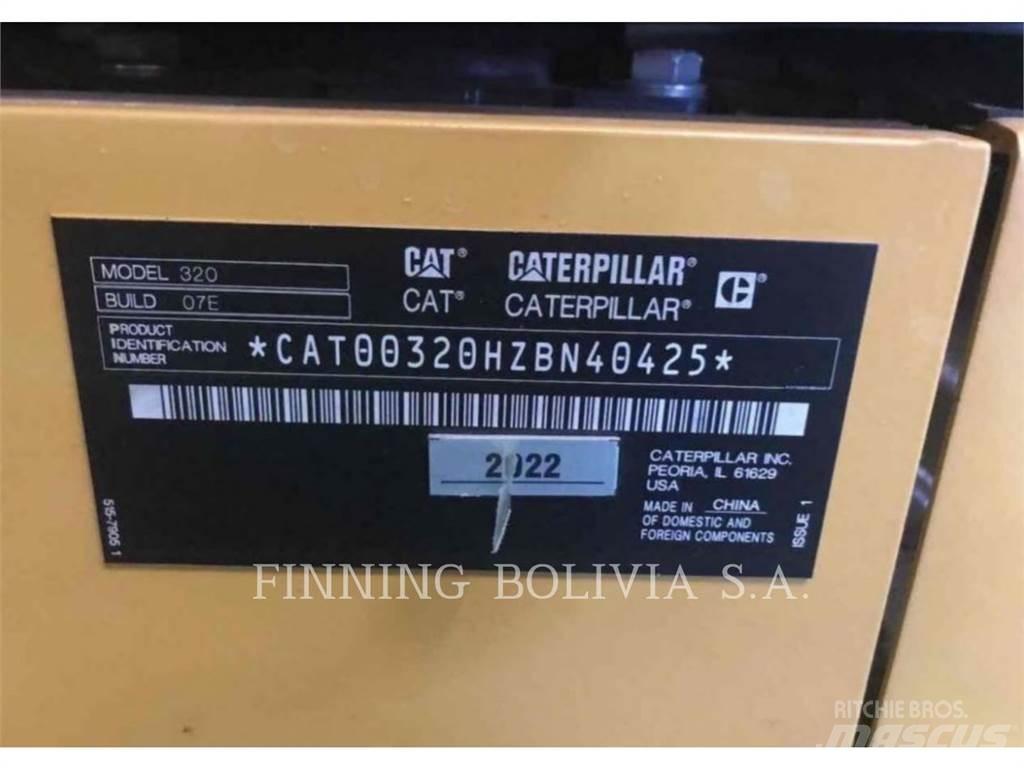 CAT 320-07 履帶式 挖土機/掘鑿機/挖掘機