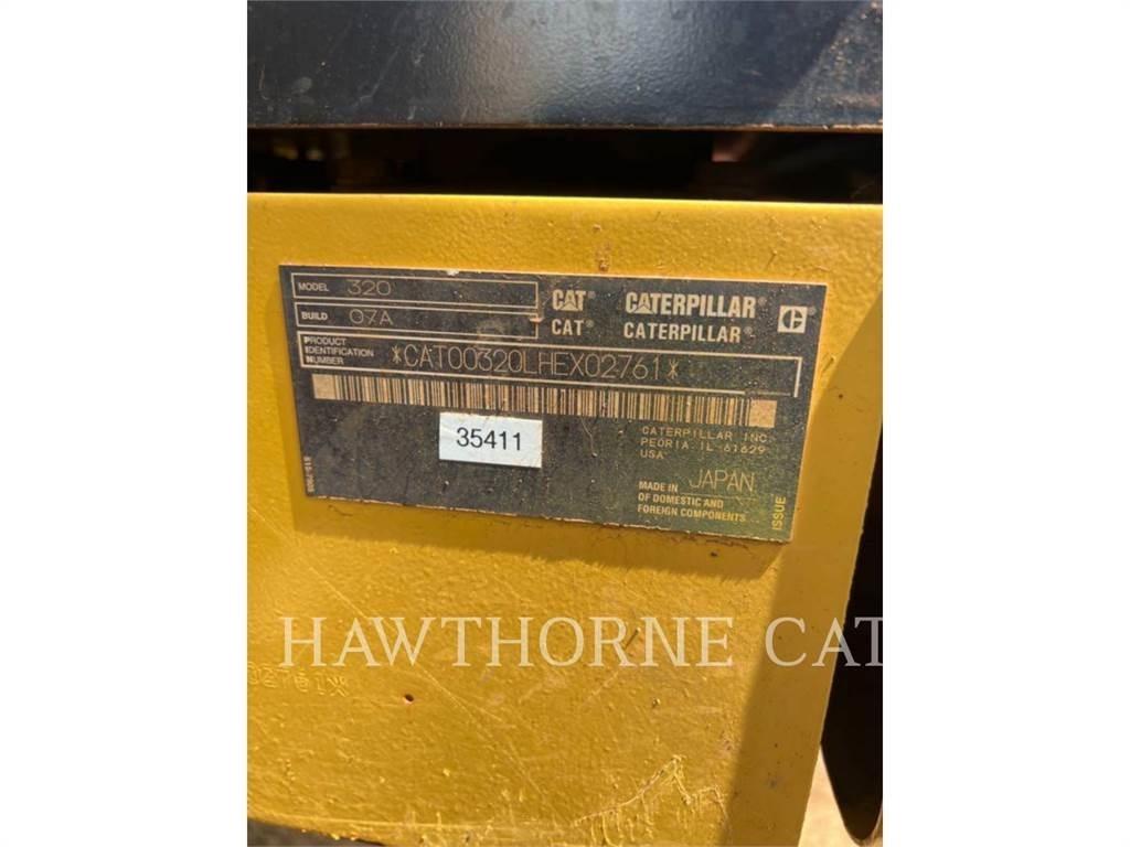 CAT 320-07 履帶式 挖土機/掘鑿機/挖掘機