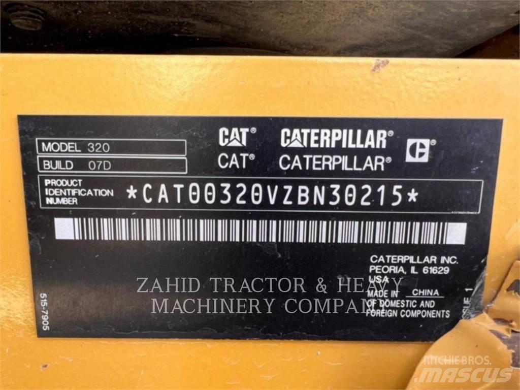 CAT 320-07 履帶式 挖土機/掘鑿機/挖掘機