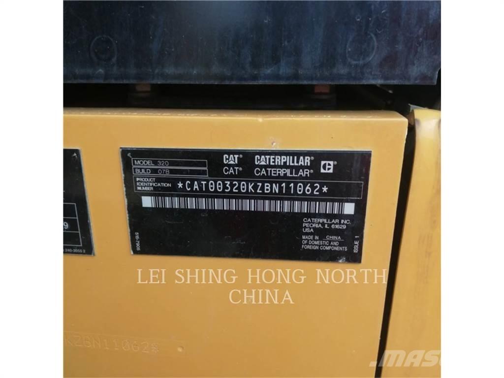 CAT 320-07 履帶式 挖土機/掘鑿機/挖掘機