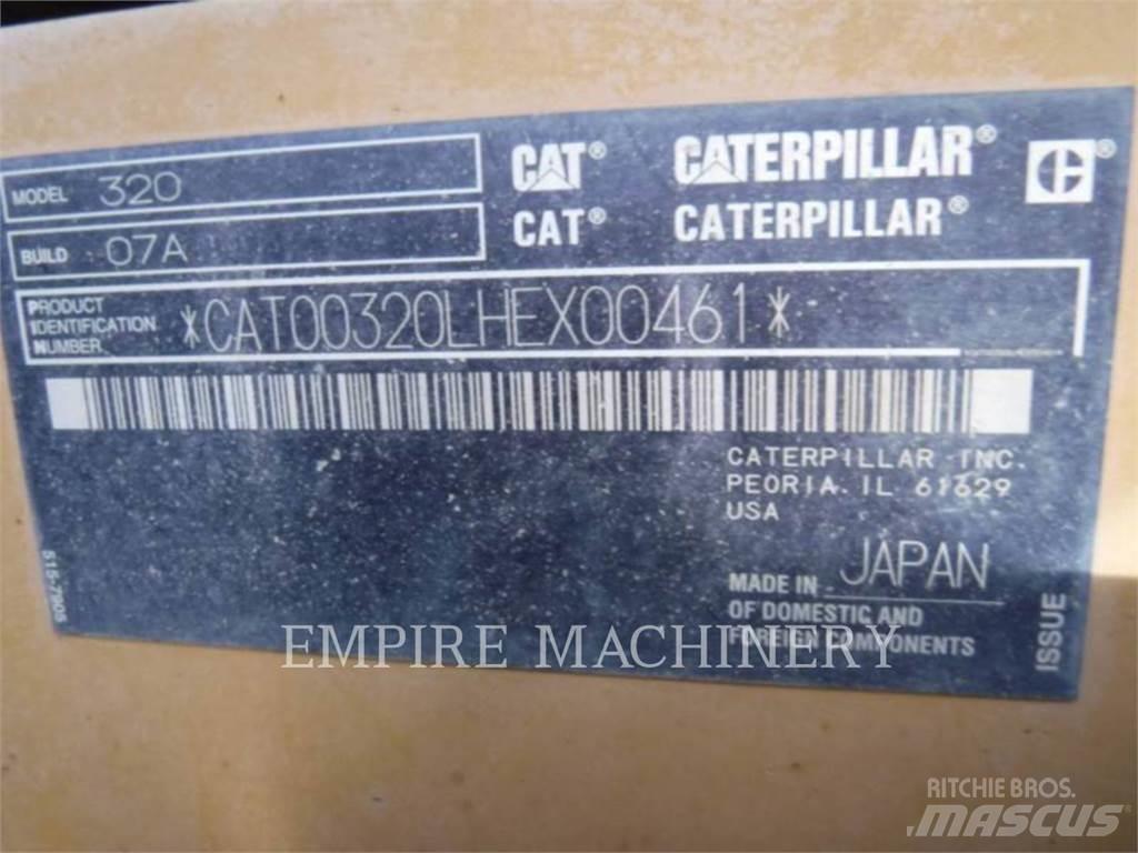 CAT 320-07 P 履帶式 挖土機/掘鑿機/挖掘機