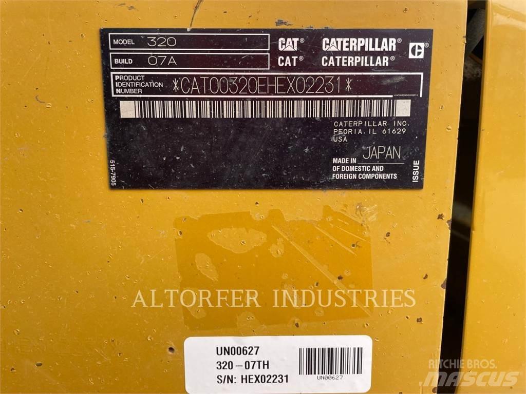 CAT 320-07 TH 履帶式 挖土機/掘鑿機/挖掘機