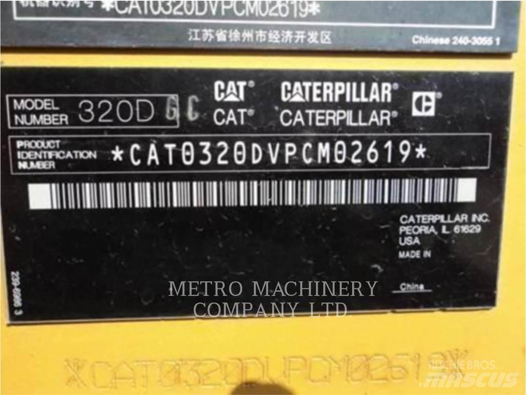 CAT 320DGC 履帶式 挖土機/掘鑿機/挖掘機
