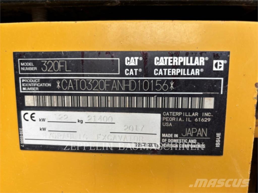 CAT 320FL 履帶式 挖土機/掘鑿機/挖掘機