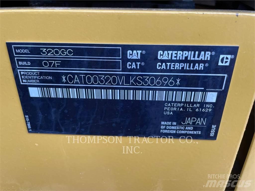 CAT 320GC 履帶式 挖土機/掘鑿機/挖掘機