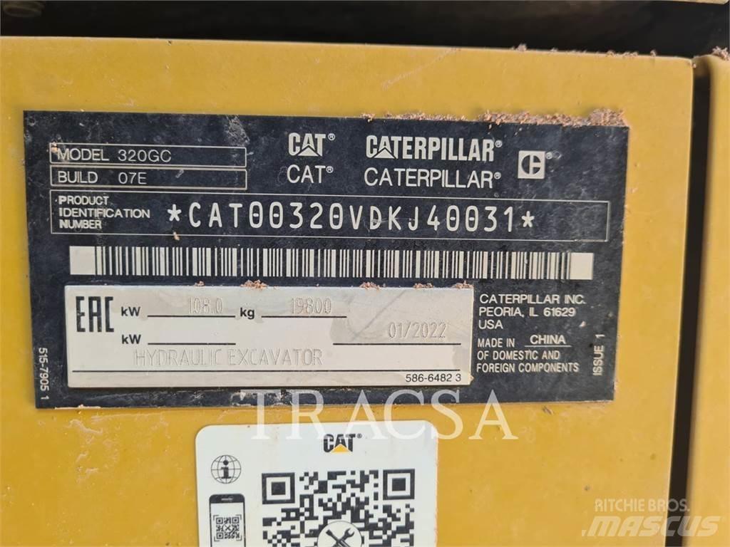 CAT 320GC 履帶式 挖土機/掘鑿機/挖掘機