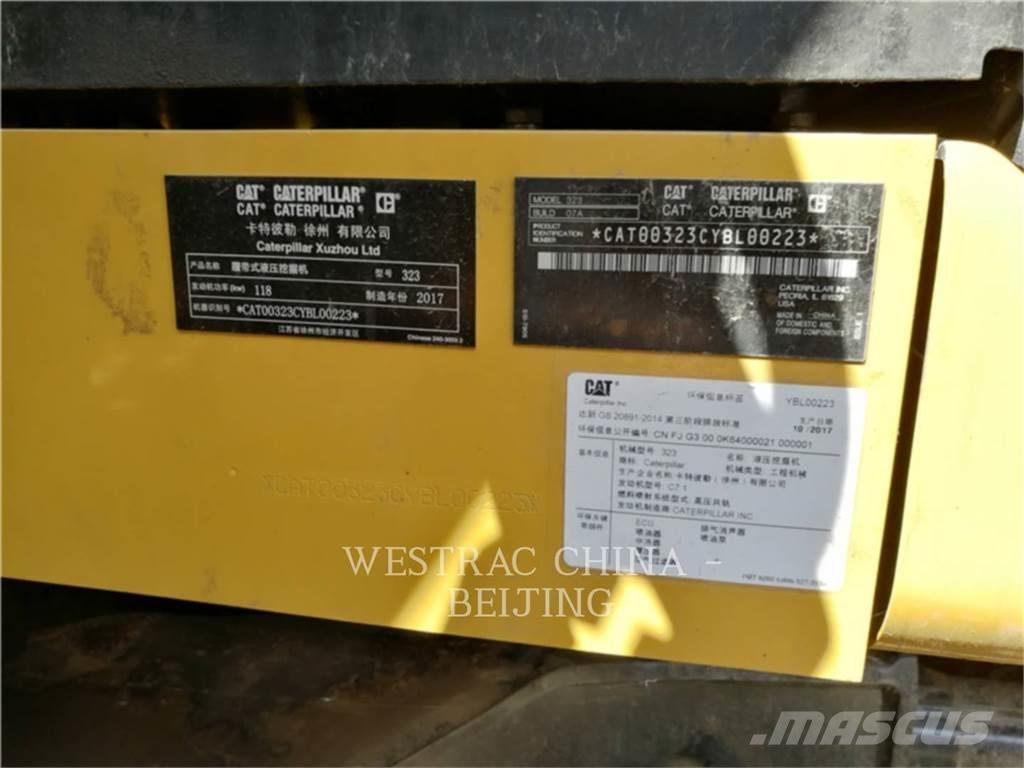 CAT 323-07 履帶式 挖土機/掘鑿機/挖掘機