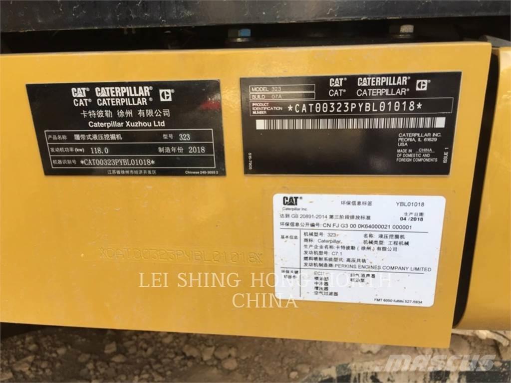 CAT 323-07 履帶式 挖土機/掘鑿機/挖掘機