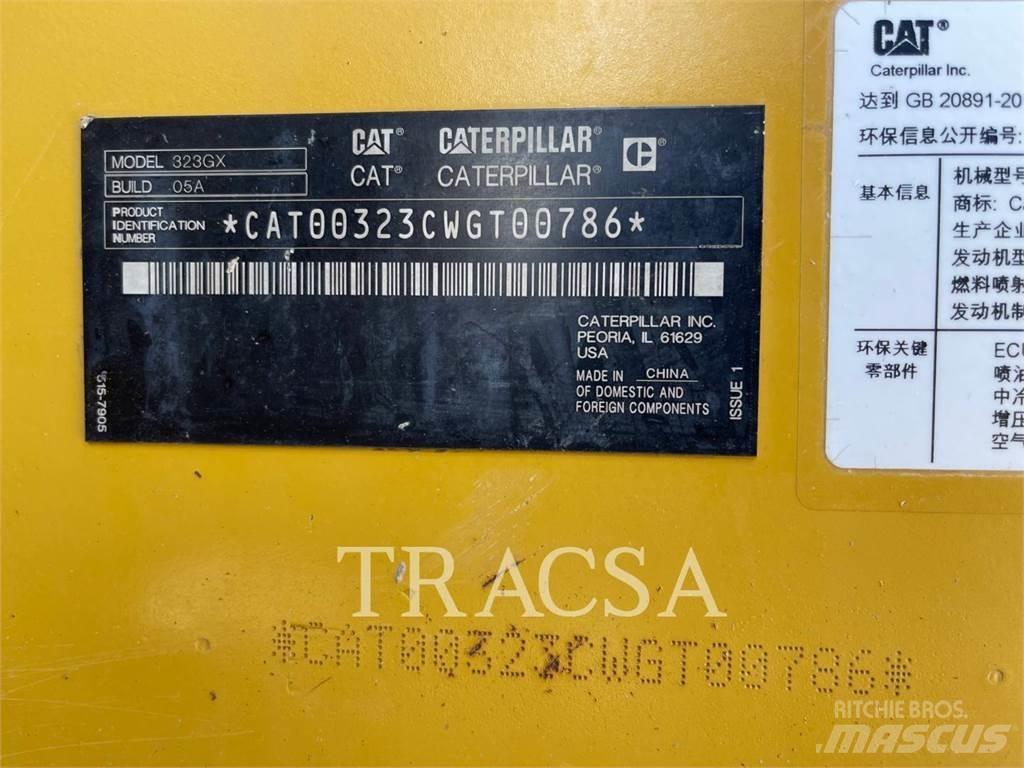 CAT 323GX 履帶式 挖土機/掘鑿機/挖掘機
