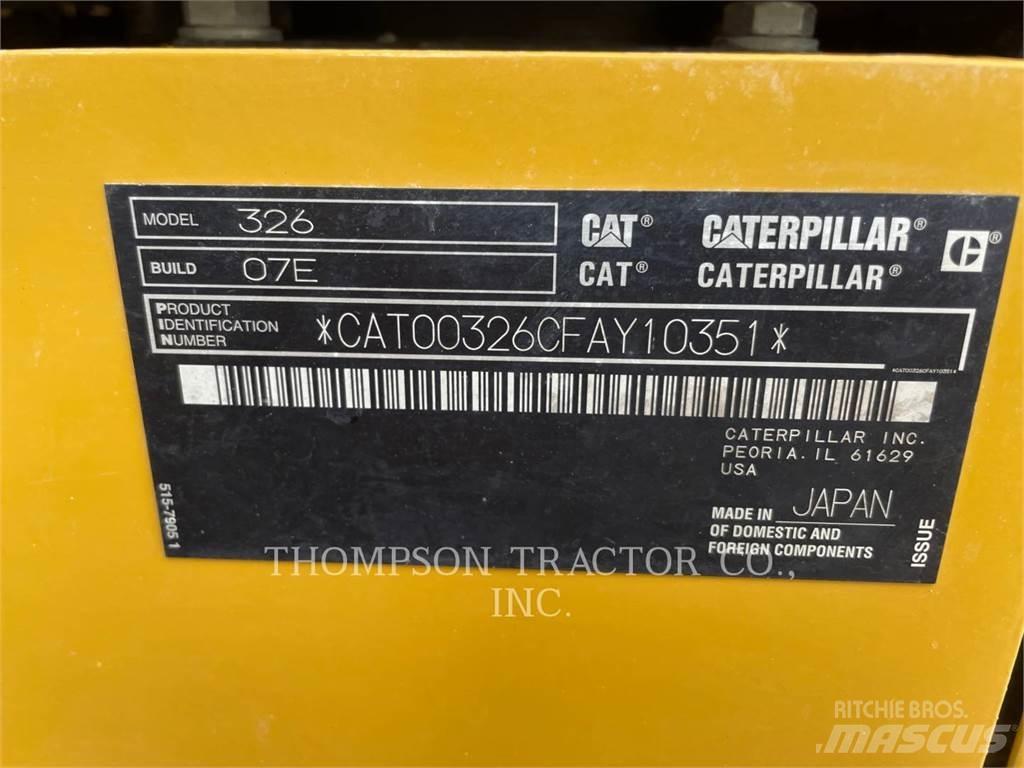 CAT 326 履帶式 挖土機/掘鑿機/挖掘機