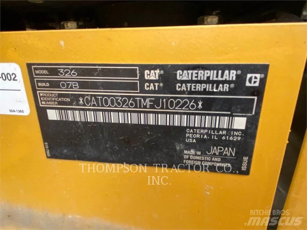 CAT 326 履帶式 挖土機/掘鑿機/挖掘機