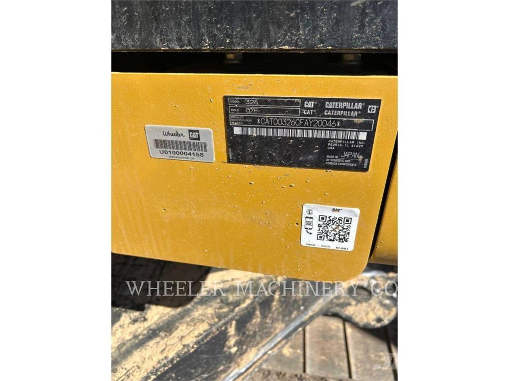 CAT 326 CF 履帶式 挖土機/掘鑿機/挖掘機