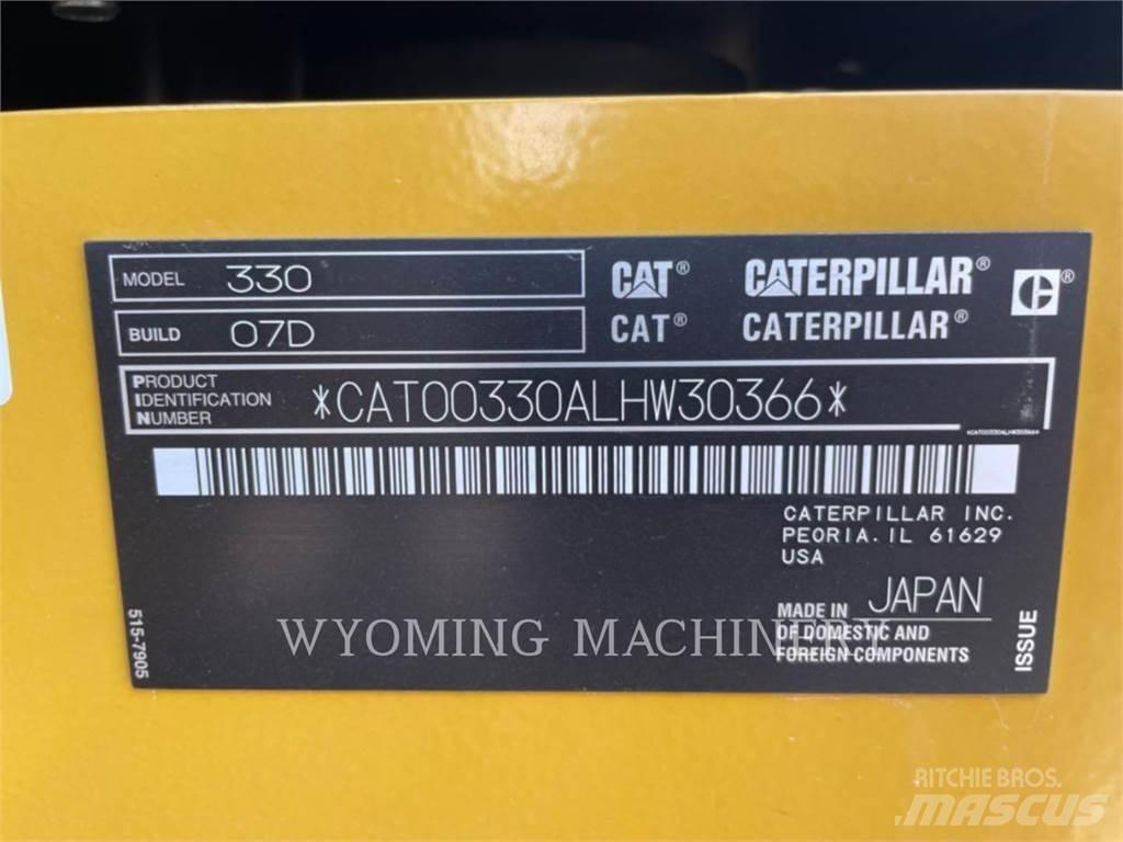 CAT 330 履帶式 挖土機/掘鑿機/挖掘機