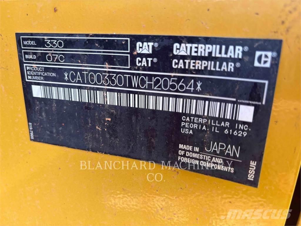 CAT 330 履帶式 挖土機/掘鑿機/挖掘機
