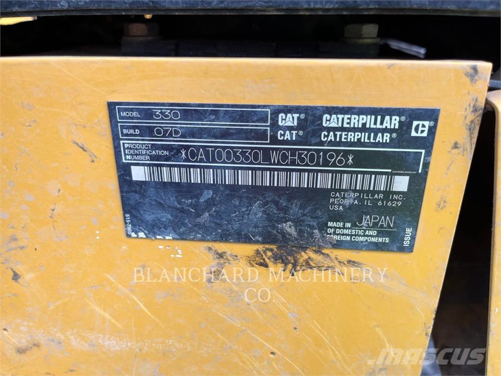 CAT 330 履帶式 挖土機/掘鑿機/挖掘機
