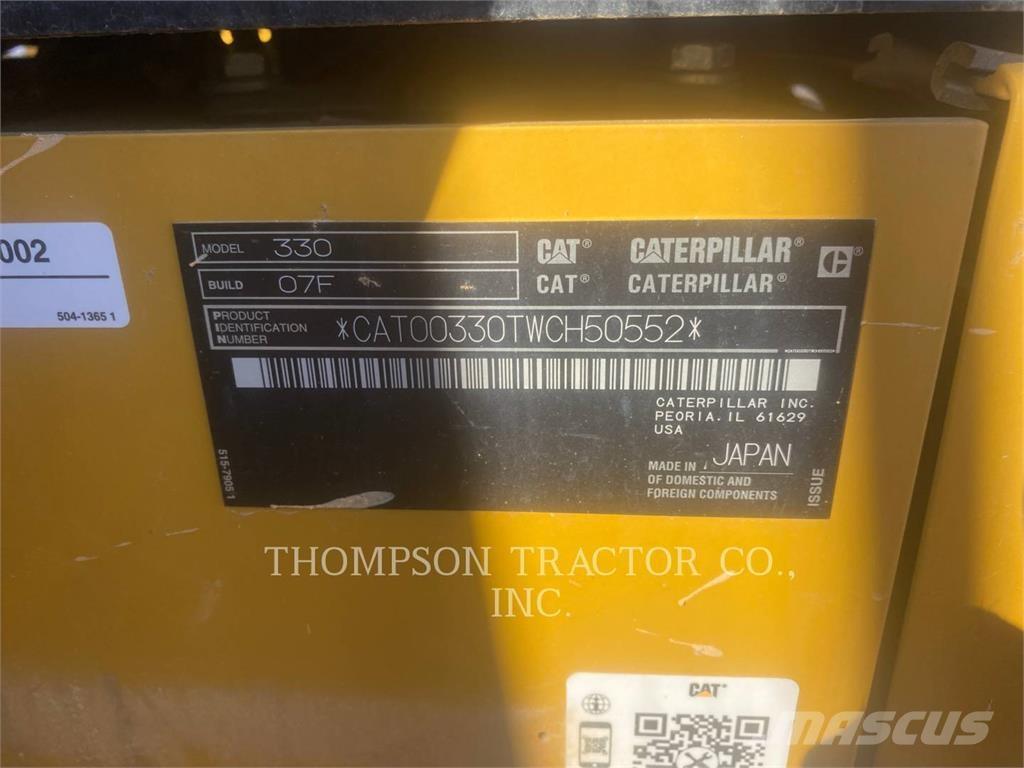 CAT 330 履帶式 挖土機/掘鑿機/挖掘機