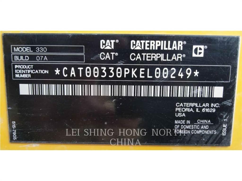 CAT 330-07 履帶式 挖土機/掘鑿機/挖掘機