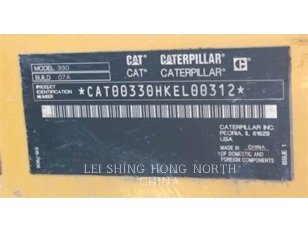 CAT 330-07 履帶式 挖土機/掘鑿機/挖掘機