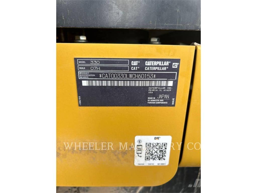 CAT 330 CF 履帶式 挖土機/掘鑿機/挖掘機