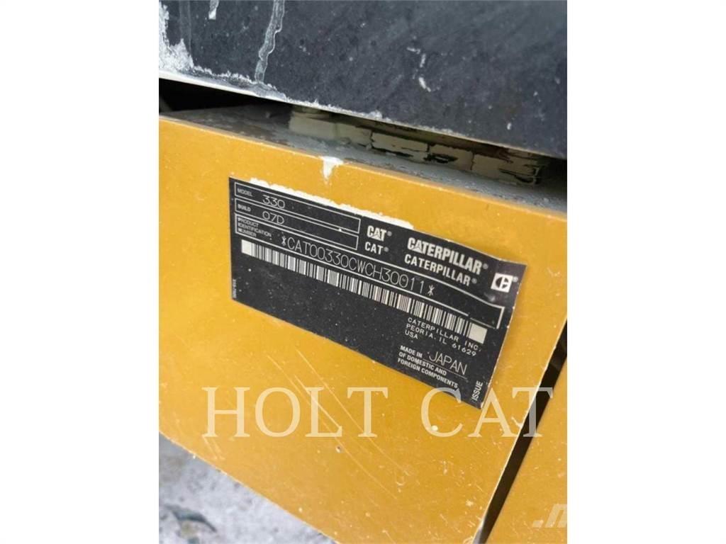 CAT 330 TC 履帶式 挖土機/掘鑿機/挖掘機