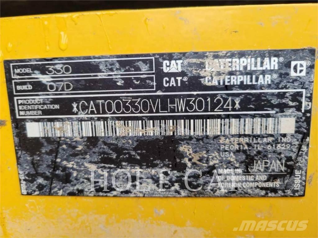 CAT 330 TC 履帶式 挖土機/掘鑿機/挖掘機