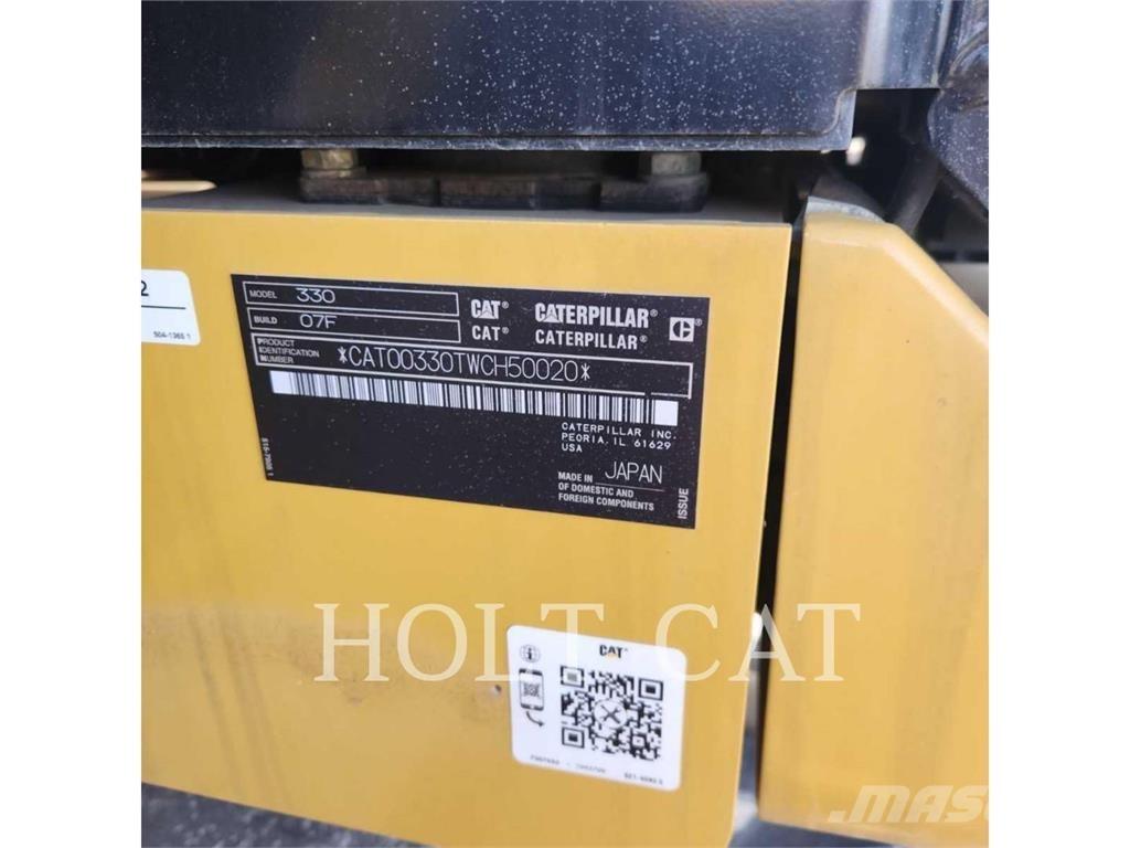 CAT 330 TC 履帶式 挖土機/掘鑿機/挖掘機