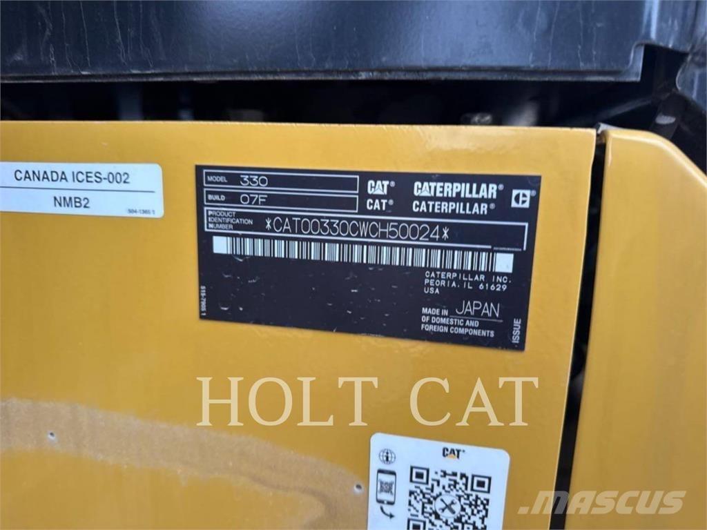 CAT 330 TC 履帶式 挖土機/掘鑿機/挖掘機