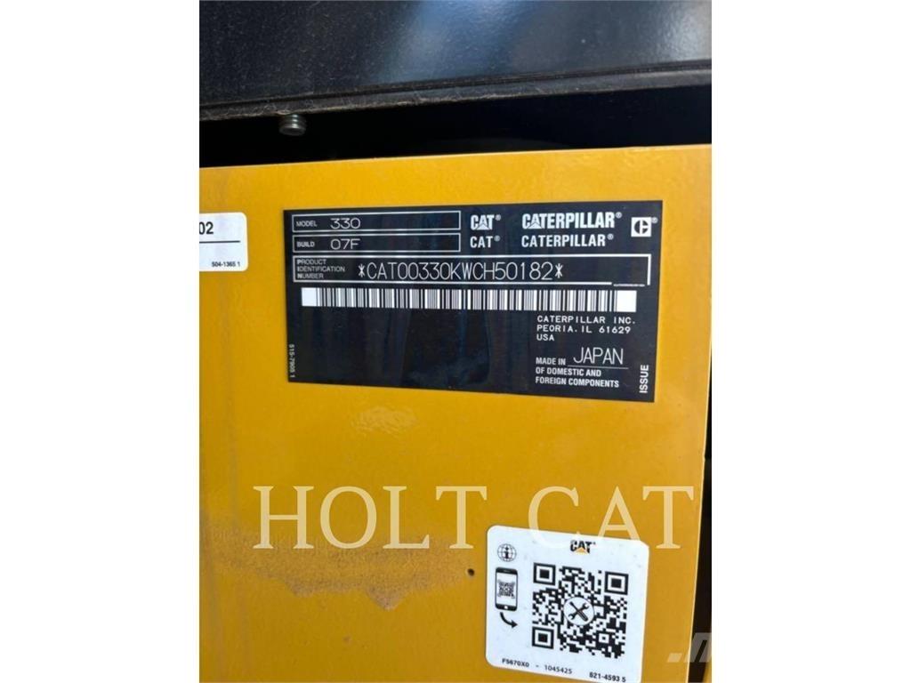 CAT 330 TC 履帶式 挖土機/掘鑿機/挖掘機