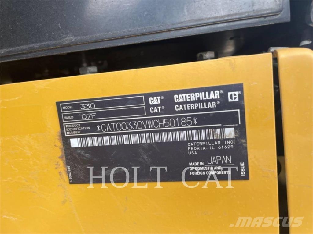 CAT 330 TC 履帶式 挖土機/掘鑿機/挖掘機