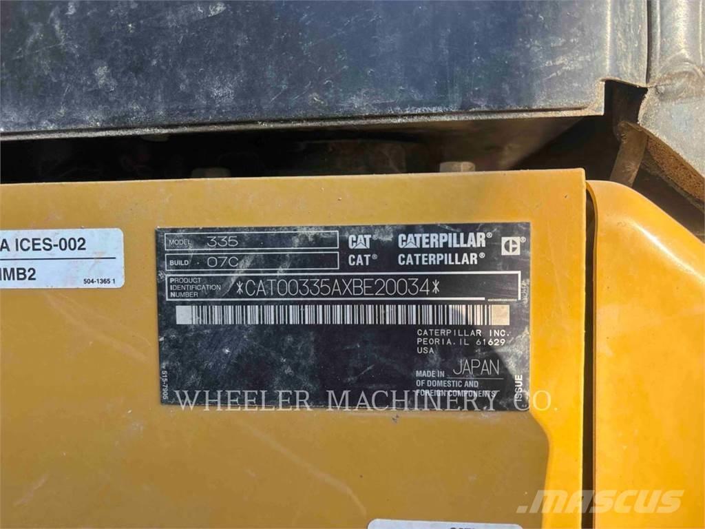 CAT 335 TH 履帶式 挖土機/掘鑿機/挖掘機