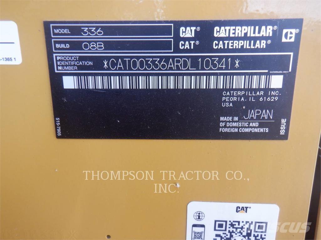 CAT 336 履帶式 挖土機/掘鑿機/挖掘機
