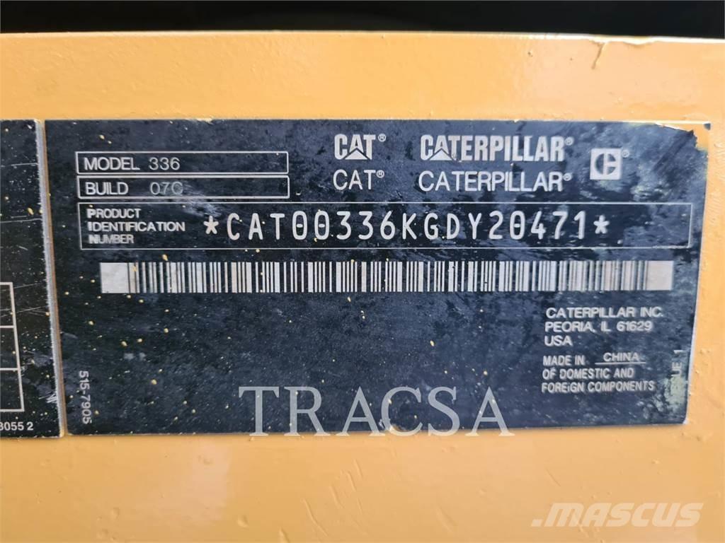 CAT 336 履帶式 挖土機/掘鑿機/挖掘機