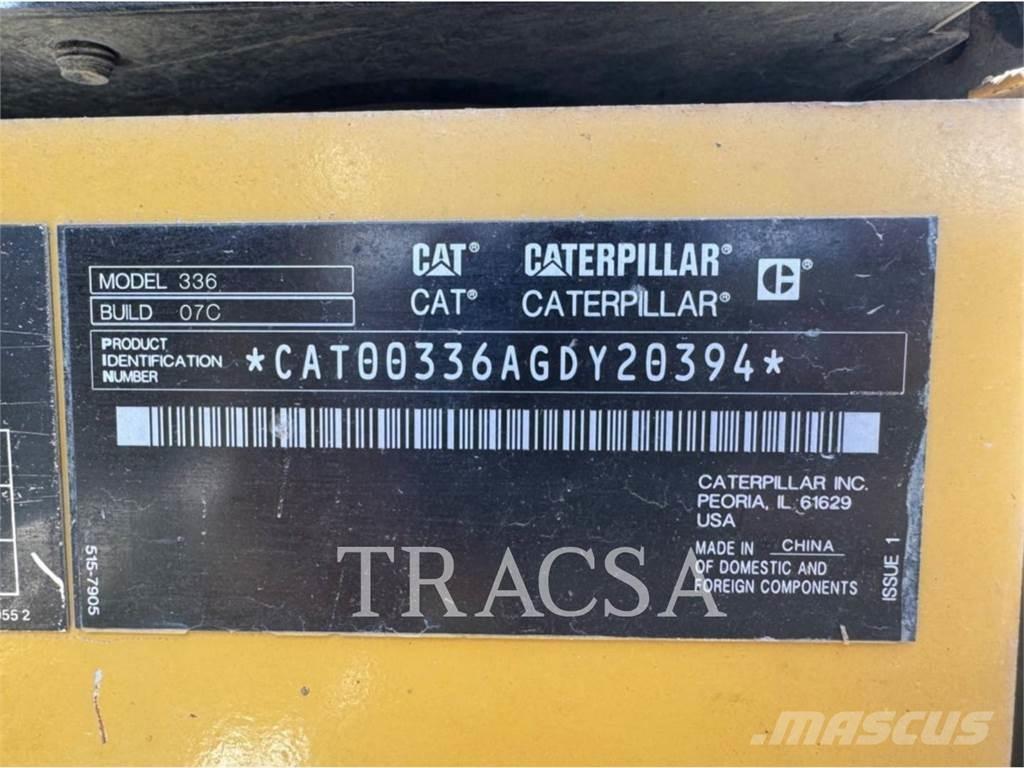 CAT 336 履帶式 挖土機/掘鑿機/挖掘機