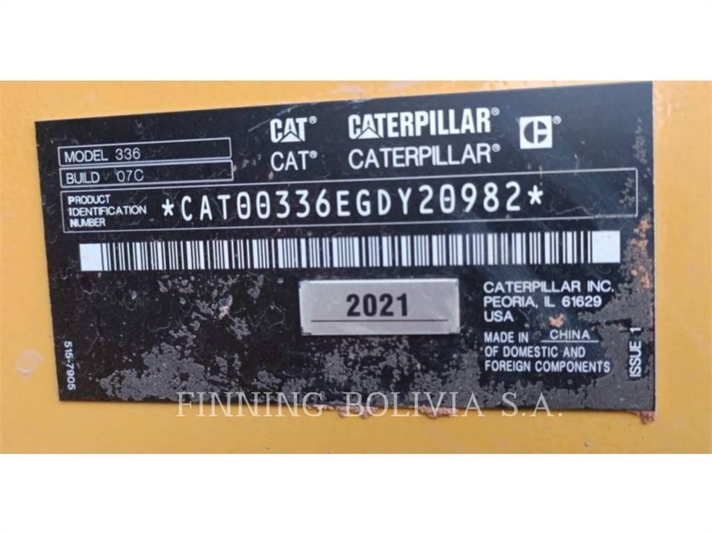 CAT 336-07 履帶式 挖土機/掘鑿機/挖掘機