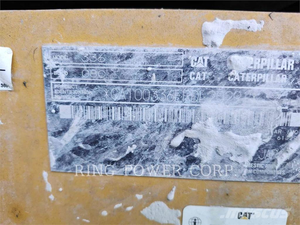 CAT 336-08 履帶式 挖土機/掘鑿機/挖掘機