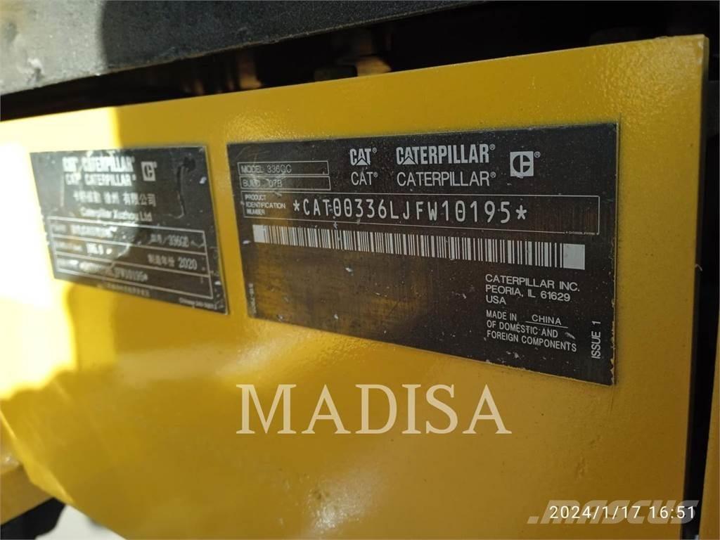 CAT 336 GC 履帶式 挖土機/掘鑿機/挖掘機