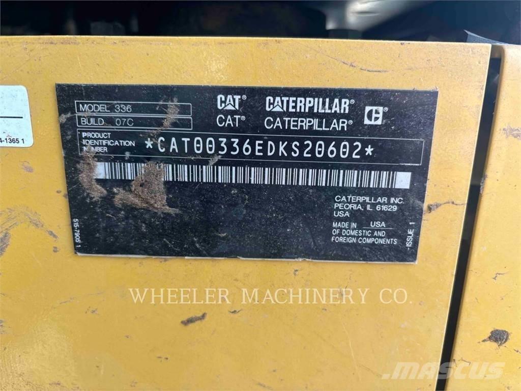 CAT 336 TH 履帶式 挖土機/掘鑿機/挖掘機
