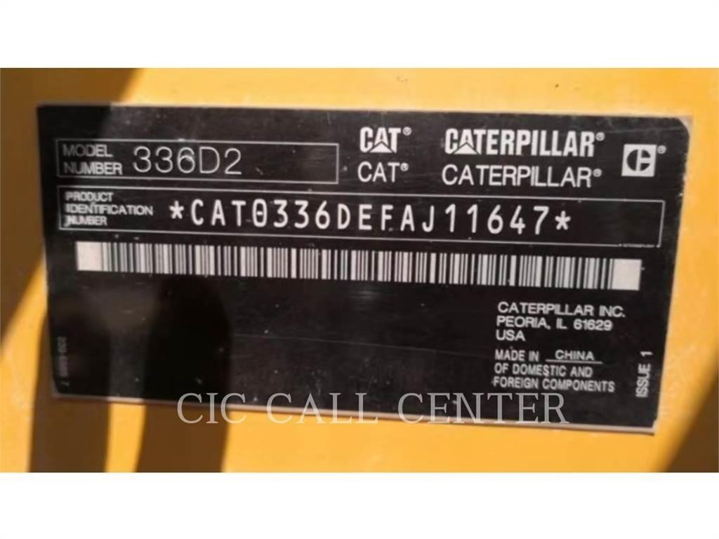 CAT 336D2 履帶式 挖土機/掘鑿機/挖掘機