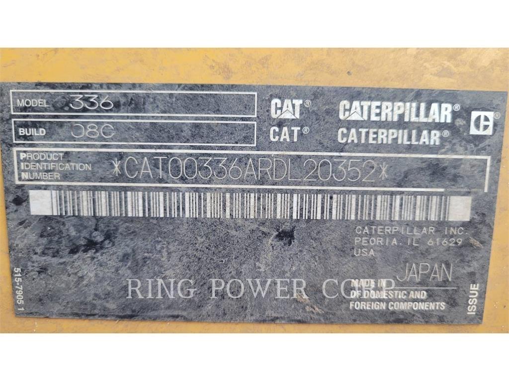 CAT 336HYDTHUM 履帶式 挖土機/掘鑿機/挖掘機