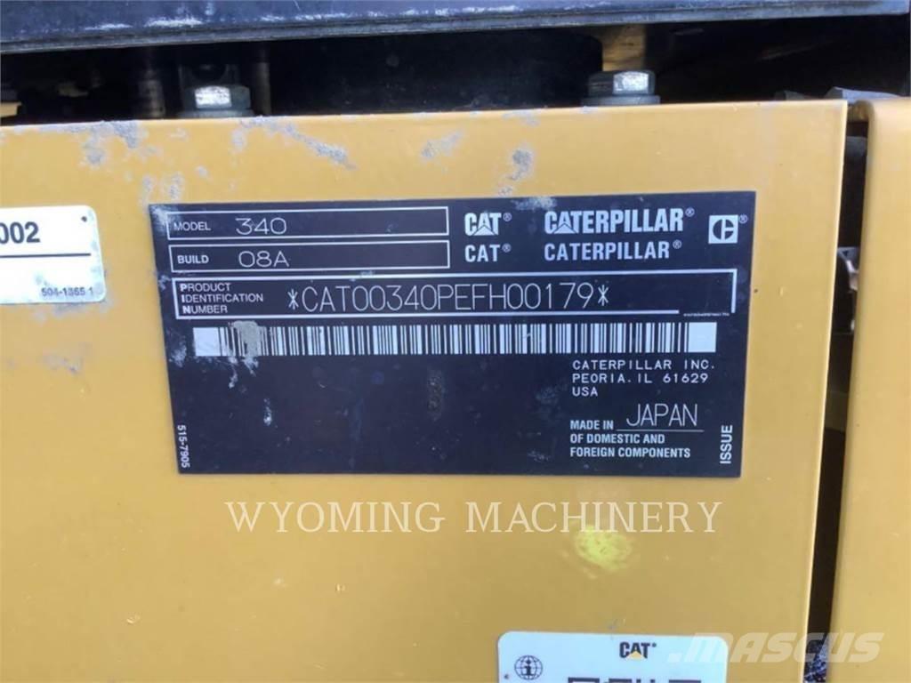 CAT 340 履帶式 挖土機/掘鑿機/挖掘機