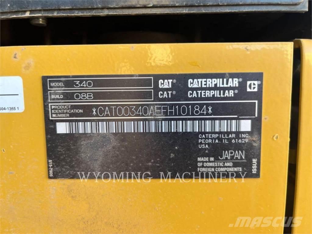 CAT 340 履帶式 挖土機/掘鑿機/挖掘機