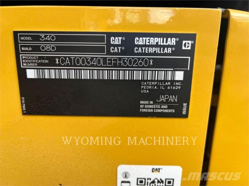 CAT 340 履帶式 挖土機/掘鑿機/挖掘機