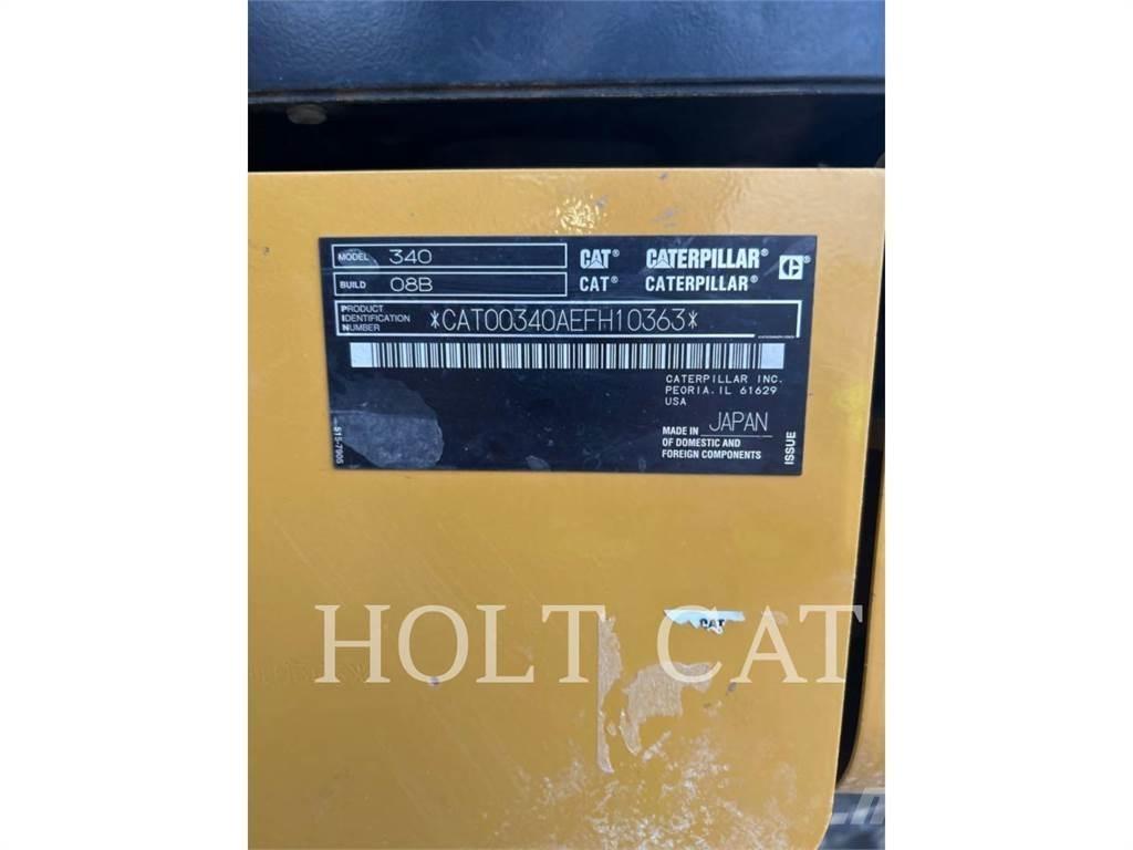 CAT 340 10 TC 履帶式 挖土機/掘鑿機/挖掘機