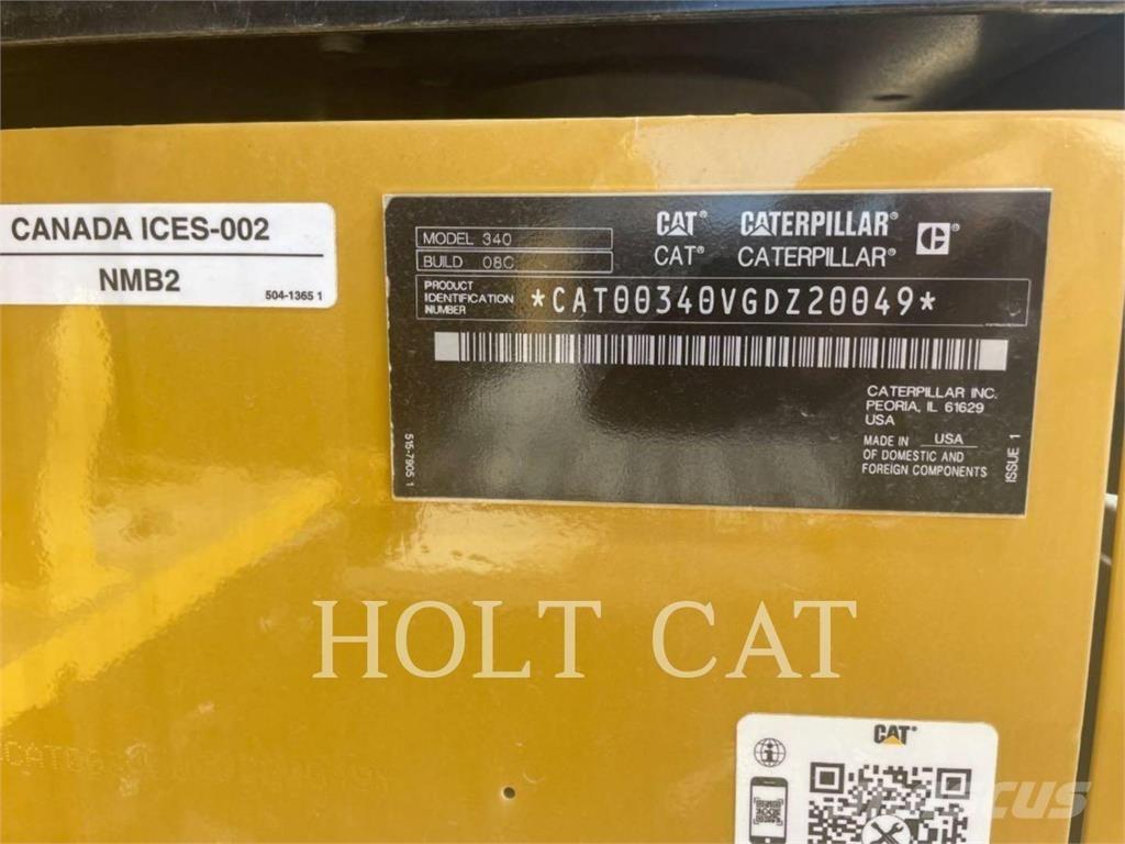 CAT 340 10 TC 履帶式 挖土機/掘鑿機/挖掘機