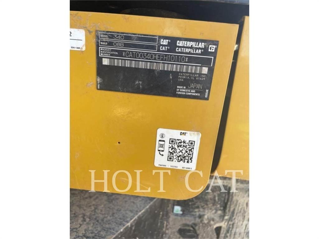 CAT 340 12 TC 履帶式 挖土機/掘鑿機/挖掘機
