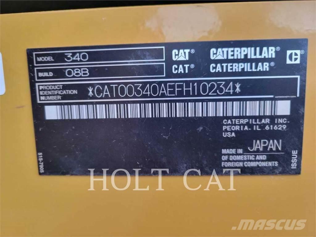 CAT 340 12 TC 履帶式 挖土機/掘鑿機/挖掘機