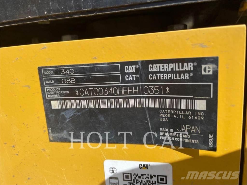 CAT 340 12 TC 履帶式 挖土機/掘鑿機/挖掘機