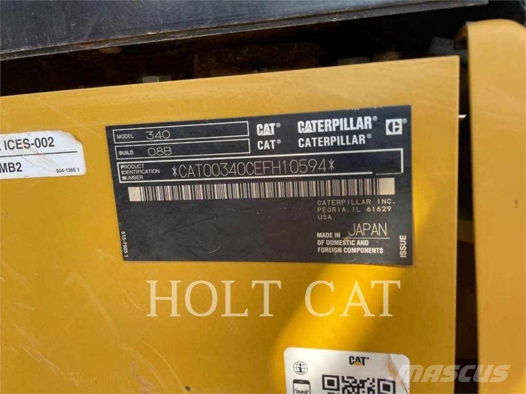 CAT 340 12 TC 履帶式 挖土機/掘鑿機/挖掘機